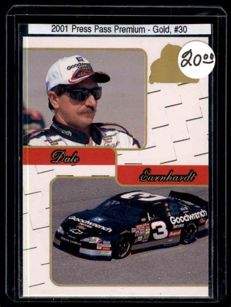 All Items matching: 2001 press pass and dale earnhardt 